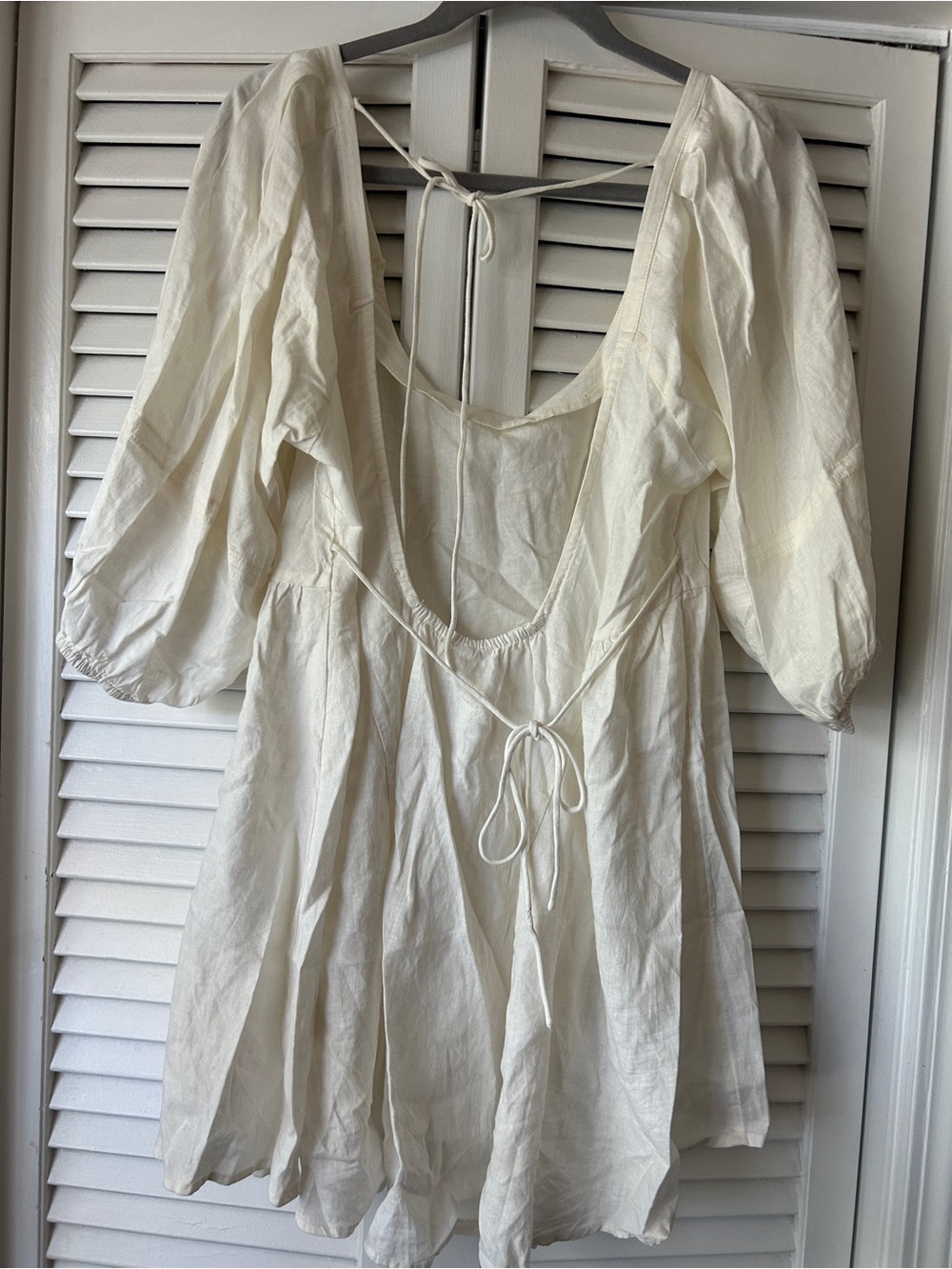 Free People Open Back Tunic Blouse - Picture 2 of 4